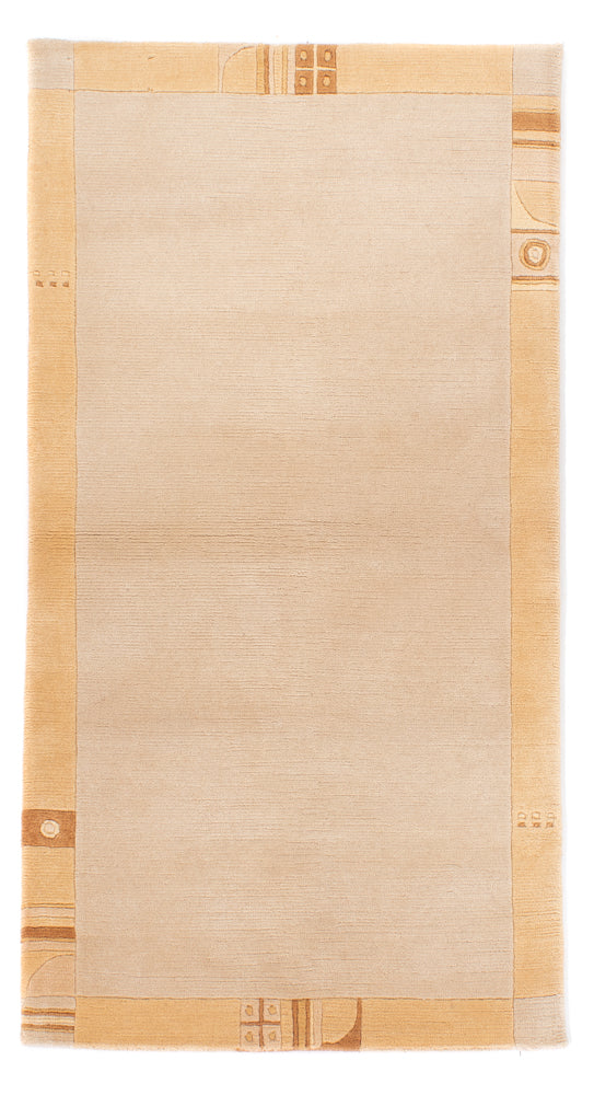 Alfombra de Nepal - Real - 152 x 81 cm - beige