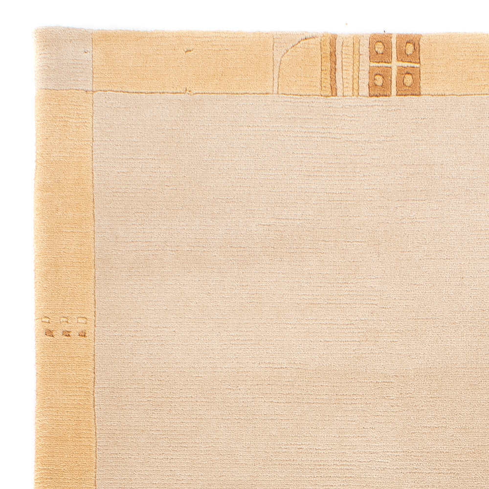 Alfombra de Nepal - Real - 152 x 81 cm - beige