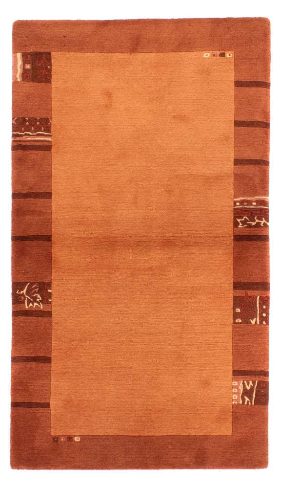 Alfombra de Nepal - Real - 162 x 92 cm - óxido