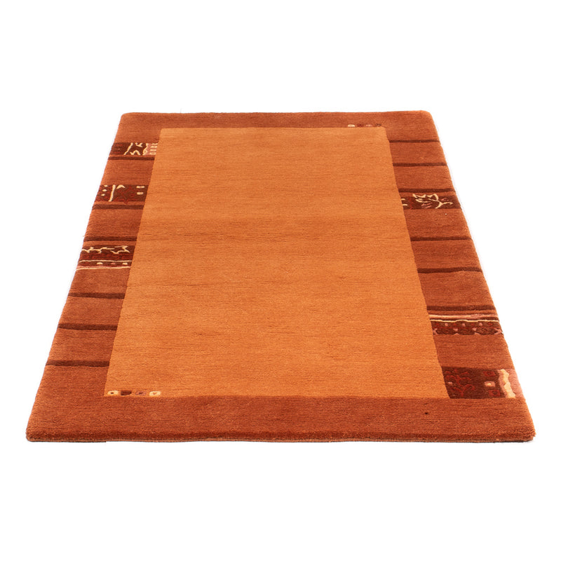 Alfombra de Nepal - Real - 162 x 92 cm - óxido
