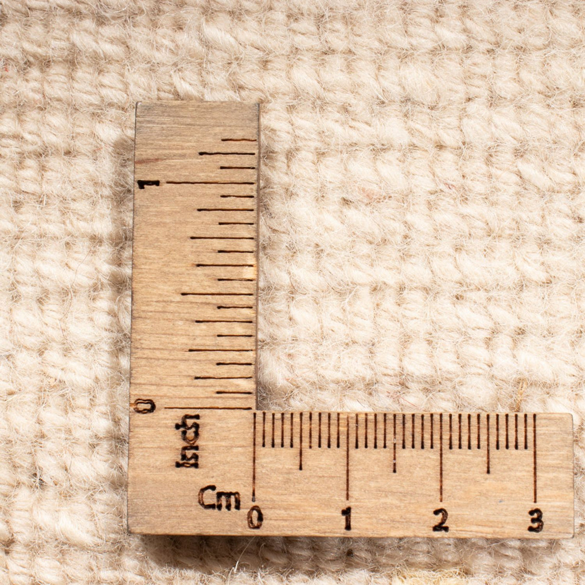 Alfombra de Nepal - Real - 157 x 91 cm - beige