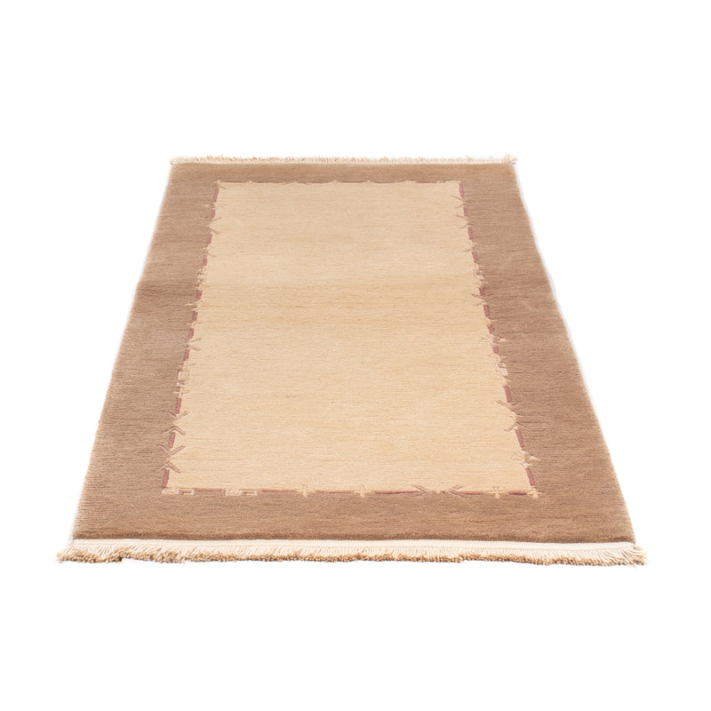 Alfombra de pasillo Alfombra de Nepal - 175 x 89 cm - beige