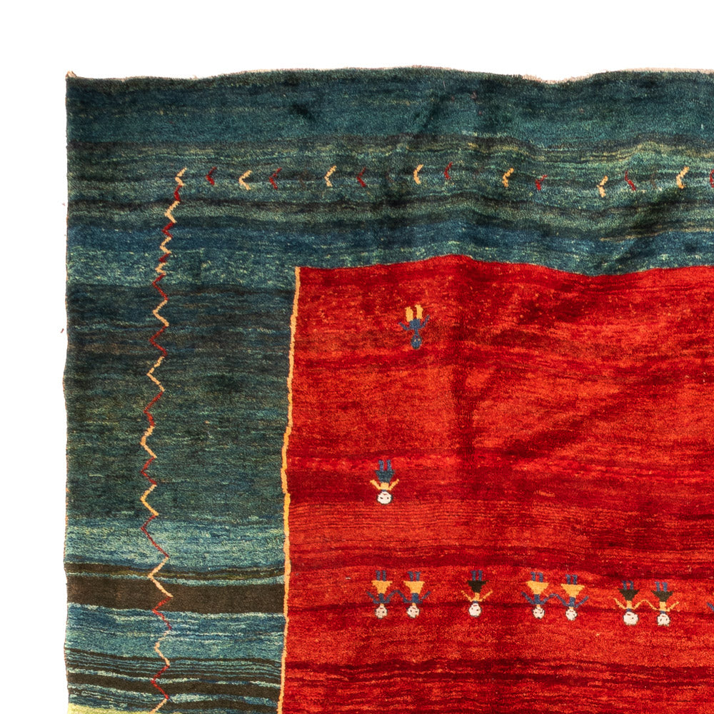 Alfombra Gabbeh - Persa - 508 x 405 cm - rojo