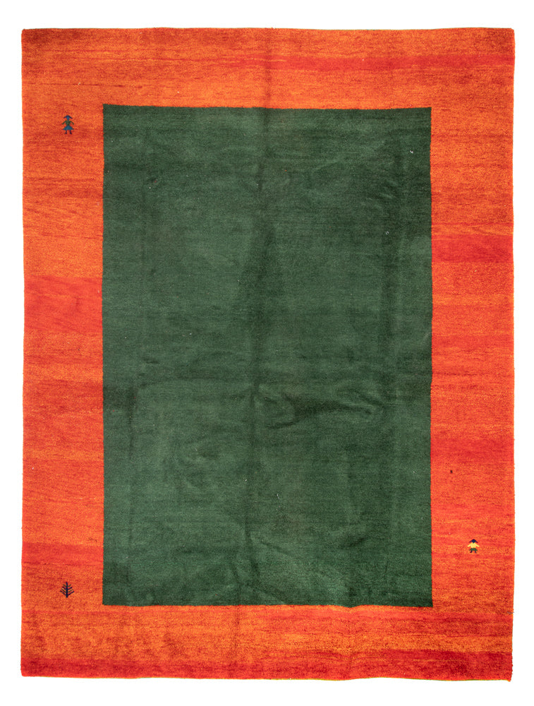 Alfombra Gabbeh - Indus - 390 x 289 cm - verde
