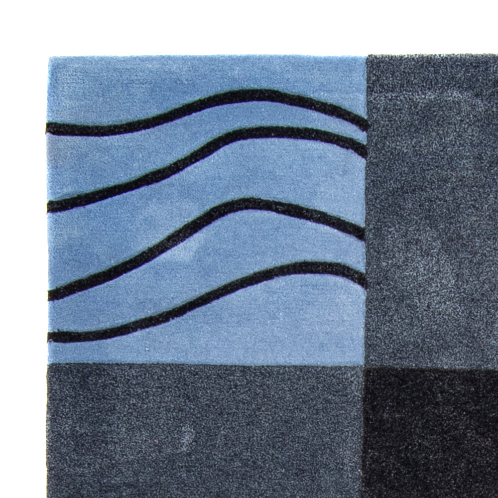 Alfombra - 200 x 140 cm - azul
