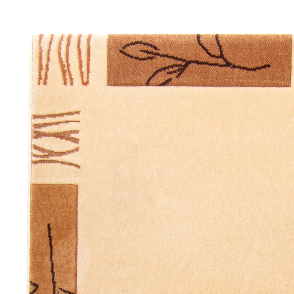Alfombra moderna - 170 x 120 cm - beige