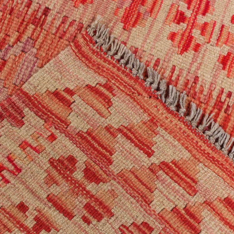 Alfombra de pasillo Alfombra Kelim - Splash - 185 x 101 cm - multicolor