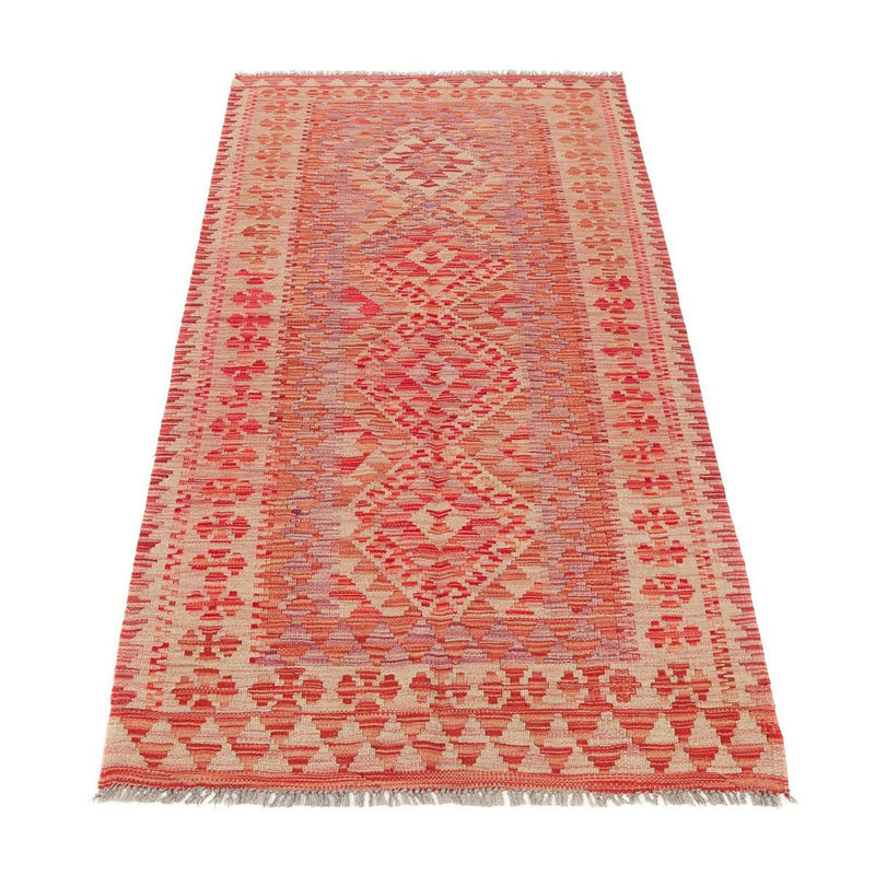 Alfombra de pasillo Alfombra Kelim - Splash - 185 x 101 cm - multicolor