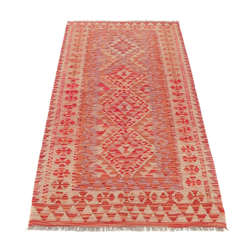 Alfombra de pasillo Alfombra Kelim - Splash - 185 x 101 cm - multicolor
