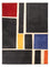 Alfombra moderna - 230 x 160 cm - beige oscuro