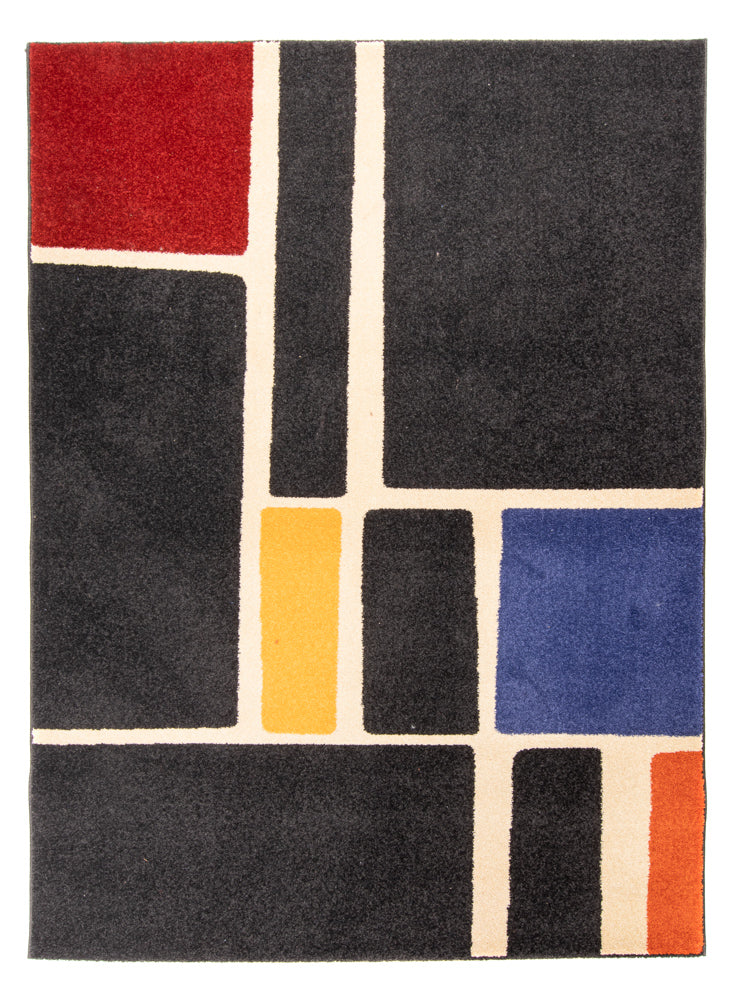 Alfombra moderna - 230 x 160 cm - beige oscuro