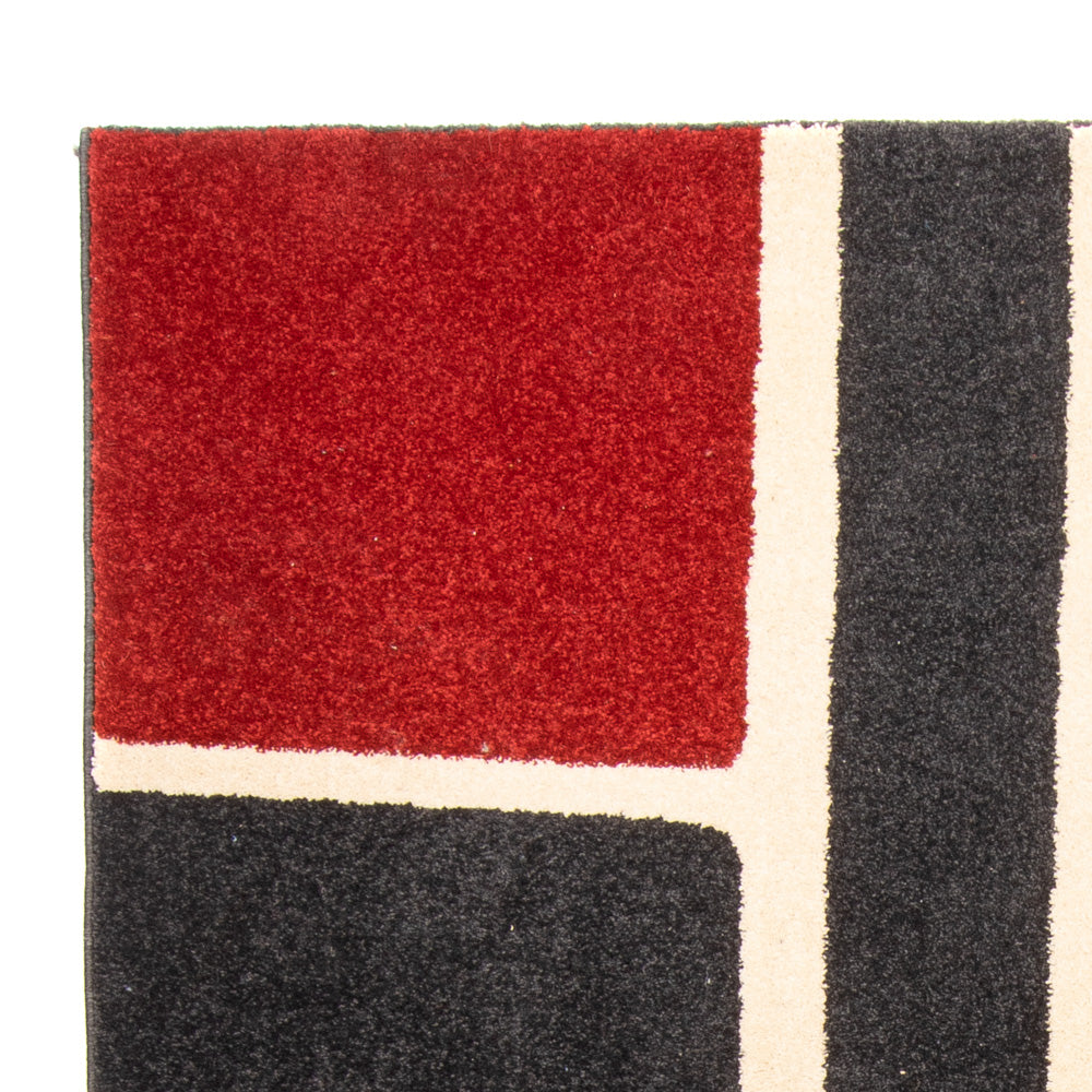 Alfombra moderna - 230 x 160 cm - beige oscuro