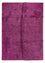 Alfombra de pelo largo - 290 x 200 cm - púrpura