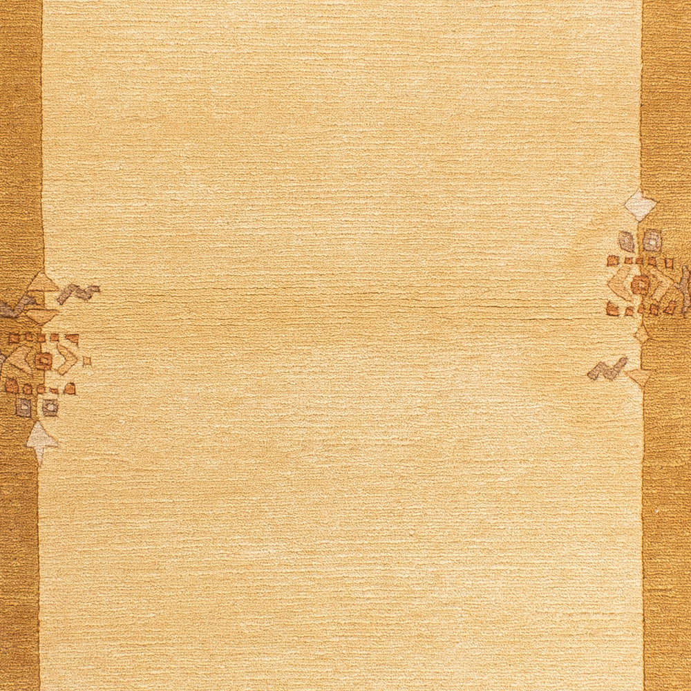 Alfombra de Nepal - Real - 143 x 74 cm - beige