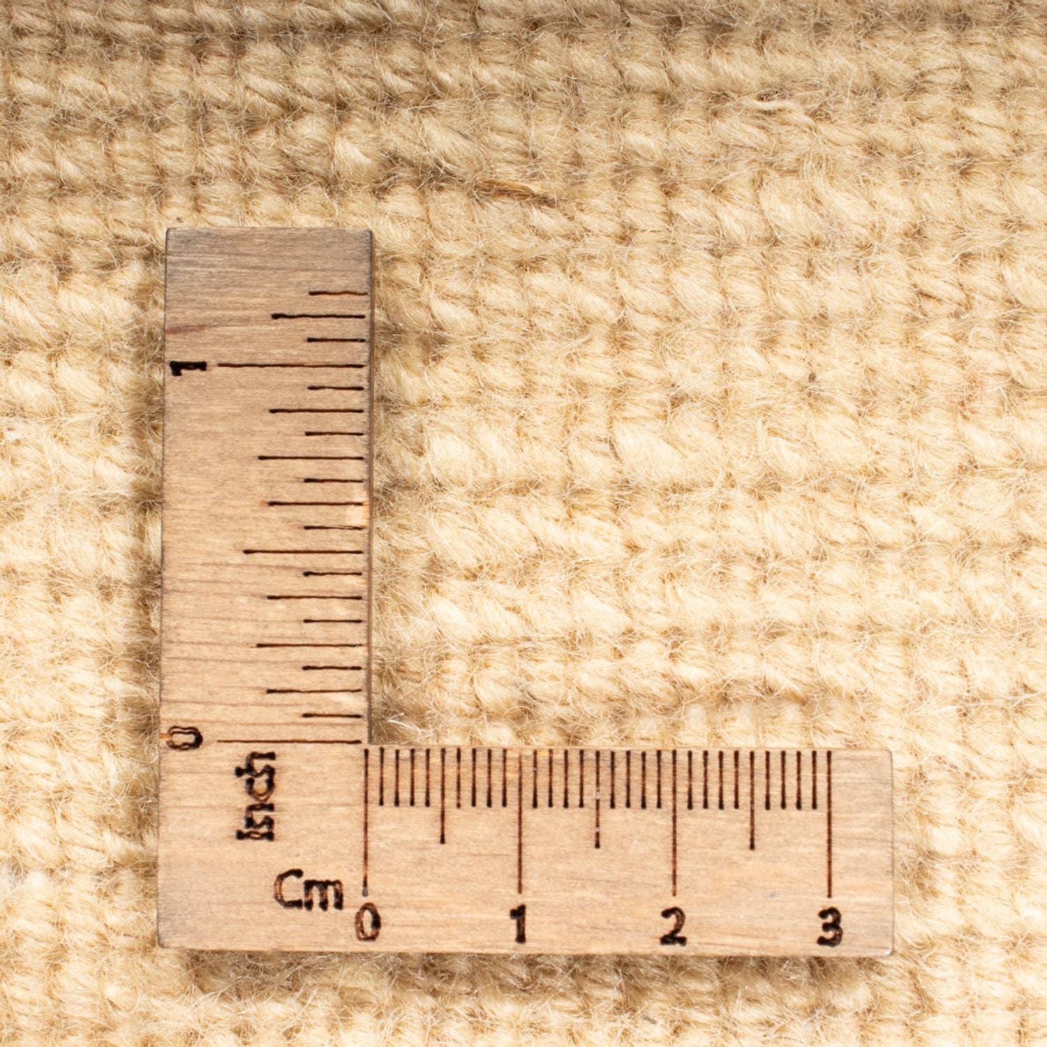 Alfombra de Nepal - Real - 143 x 74 cm - beige
