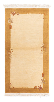 Alfombra de Nepal - Real - 140 x 71 cm - beige