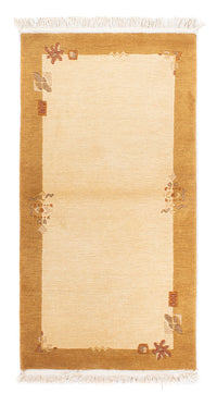 Alfombra de Nepal - Real - 140 x 71 cm - beige