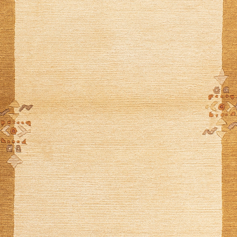 Alfombra de Nepal - Real - 140 x 71 cm - beige