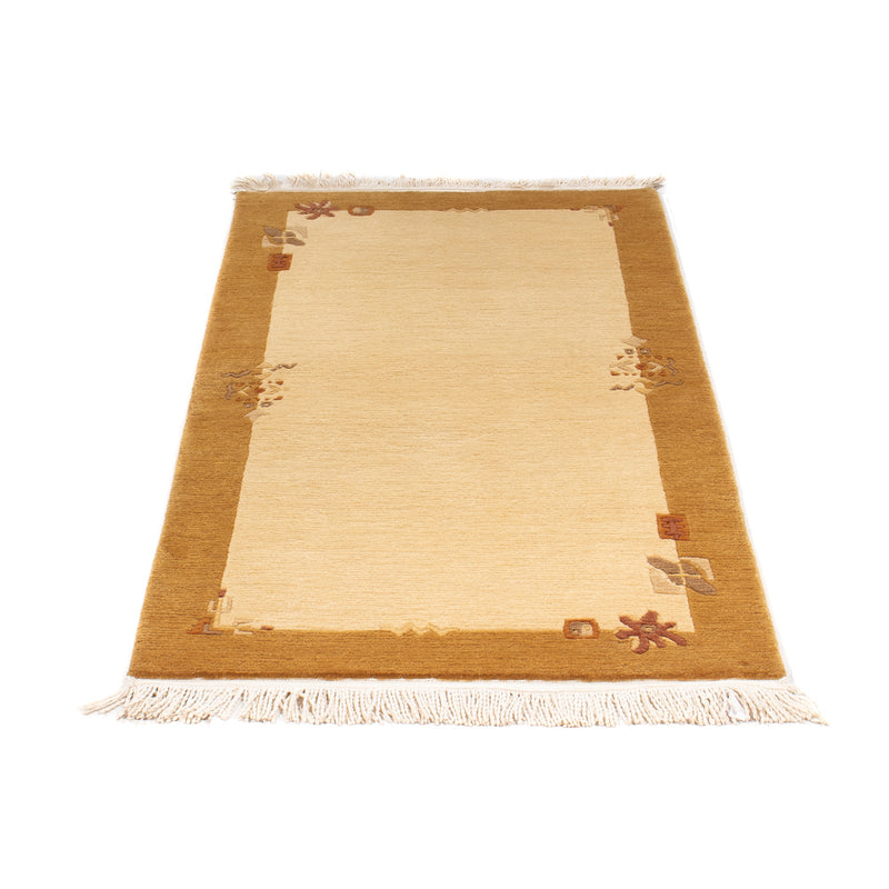 Alfombra de Nepal - Real - 140 x 71 cm - beige