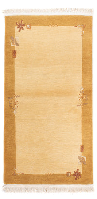 Alfombra de Nepal - Real - 144 x 74 cm - beige