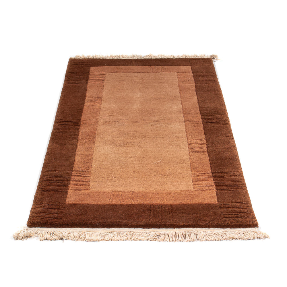 Alfombra de Nepal - Real - 146 x 74 cm - salmón