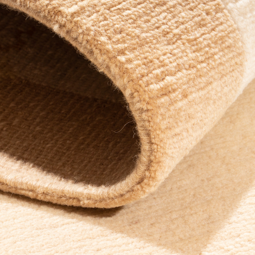 Alfombra de Nepal - Real - 141 x 72 cm - beige