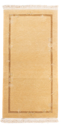 Alfombra de Nepal - Real - 141 x 72 cm - beige
