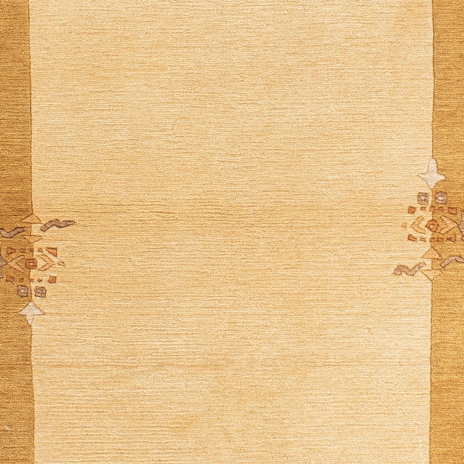 Alfombra de Nepal - Real - 141 x 74 cm - beige