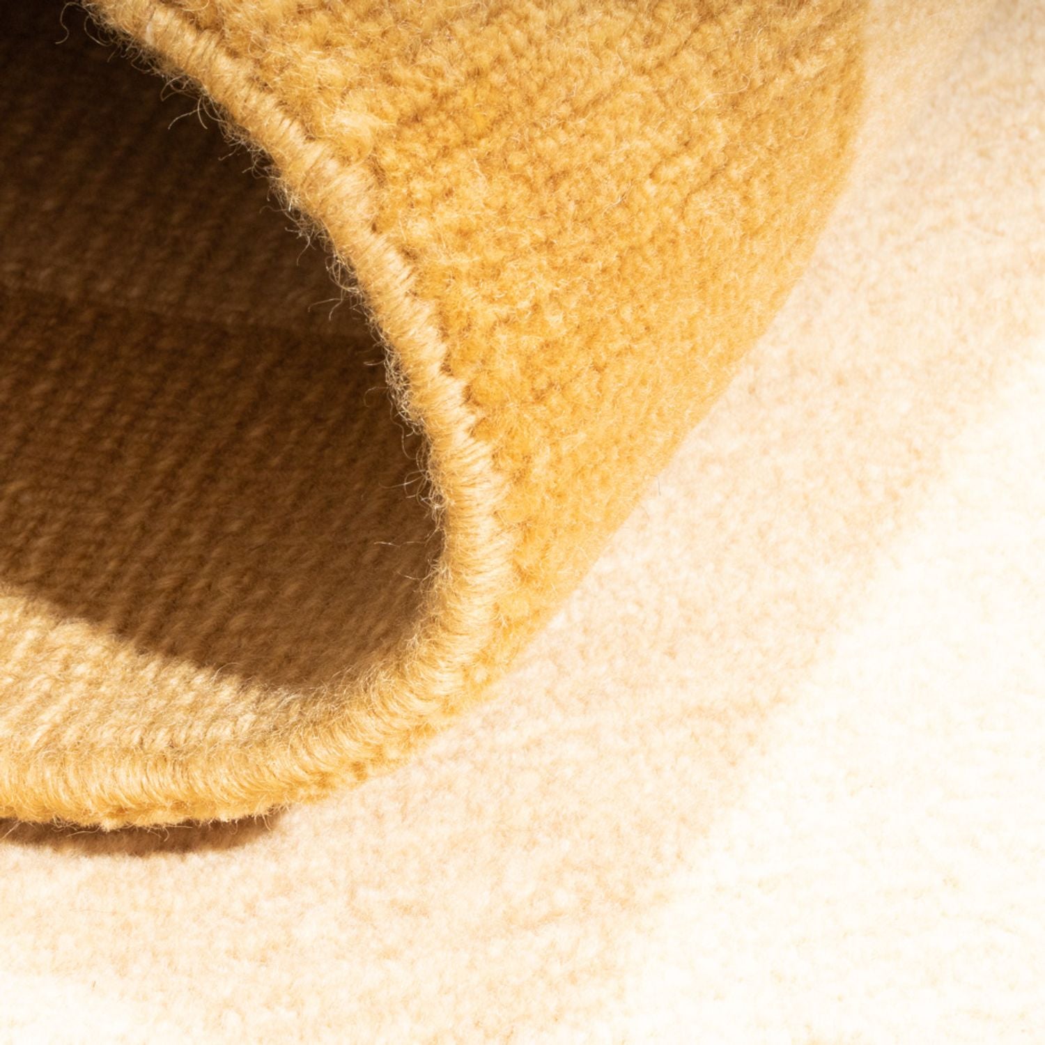Alfombra de Nepal - Real - 141 x 74 cm - beige