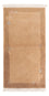 Alfombra de Nepal - Real - 141 x 73 cm - marrón claro