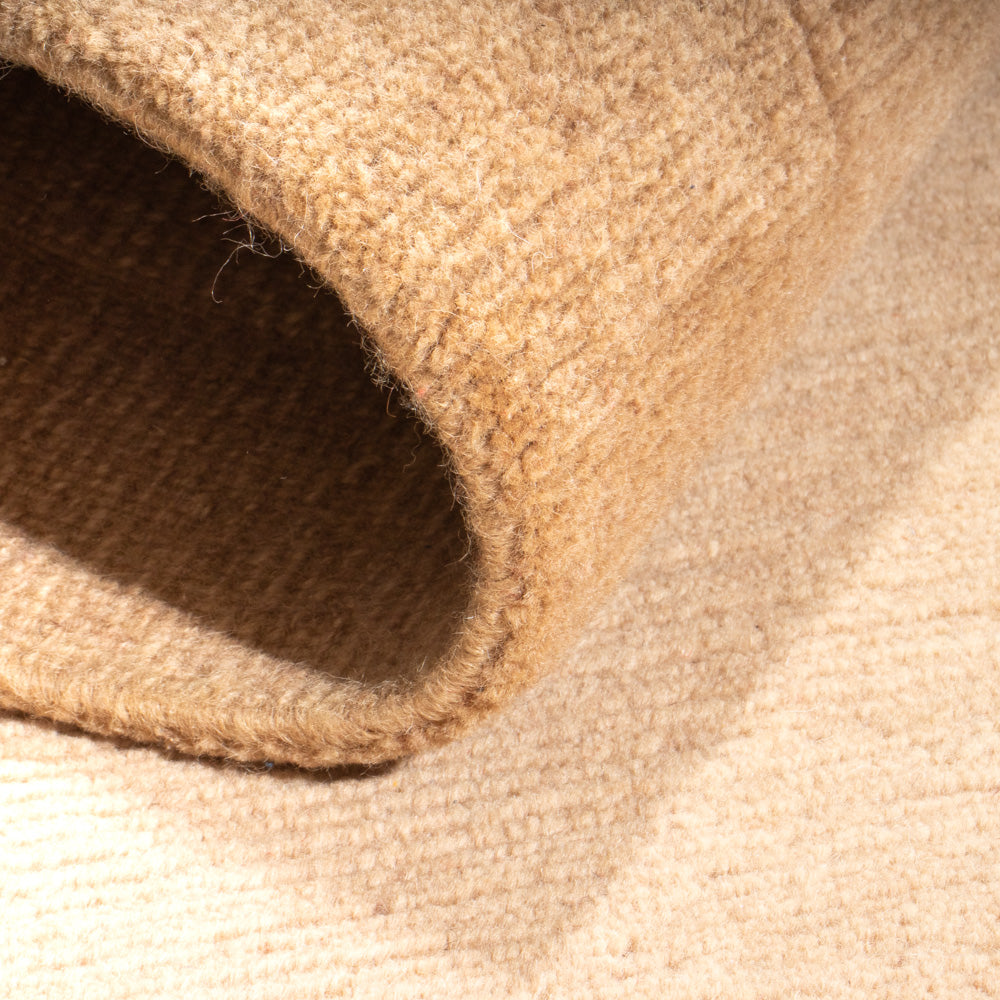 Alfombra de Nepal - Real - 141 x 73 cm - marrón claro