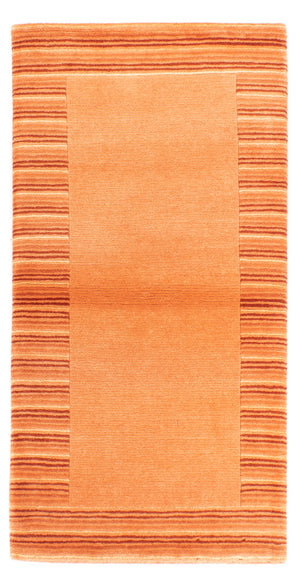 Alfombra de Nepal - Real - 143 x 73 cm - terracota