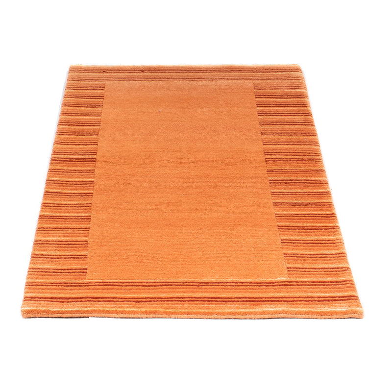 Alfombra de Nepal - Real - 143 x 73 cm - terracota