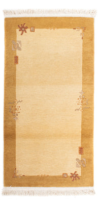 Alfombra de Nepal - Real - 139 x 71 cm - beige