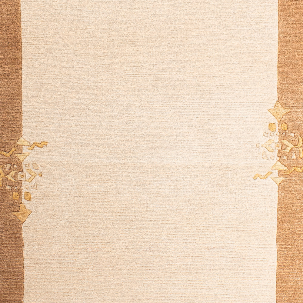 Alfombra de Nepal - Real - 143 x 73 cm - beige