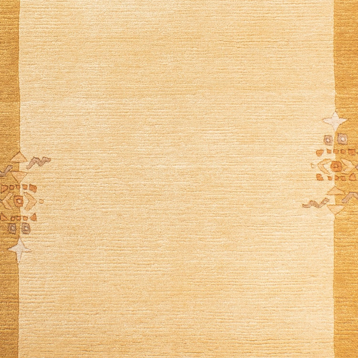 Alfombra de Nepal - Real - 143 x 72 cm - beige