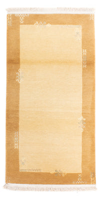 Alfombra de Nepal - Real - 140 x 70 cm - beige