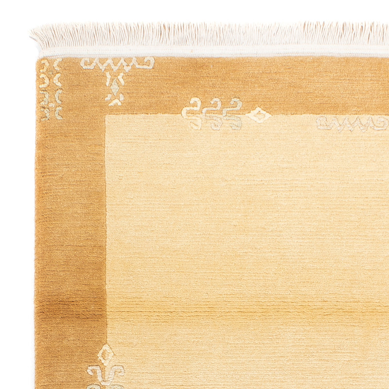 Alfombra de Nepal - Real - 140 x 70 cm - beige