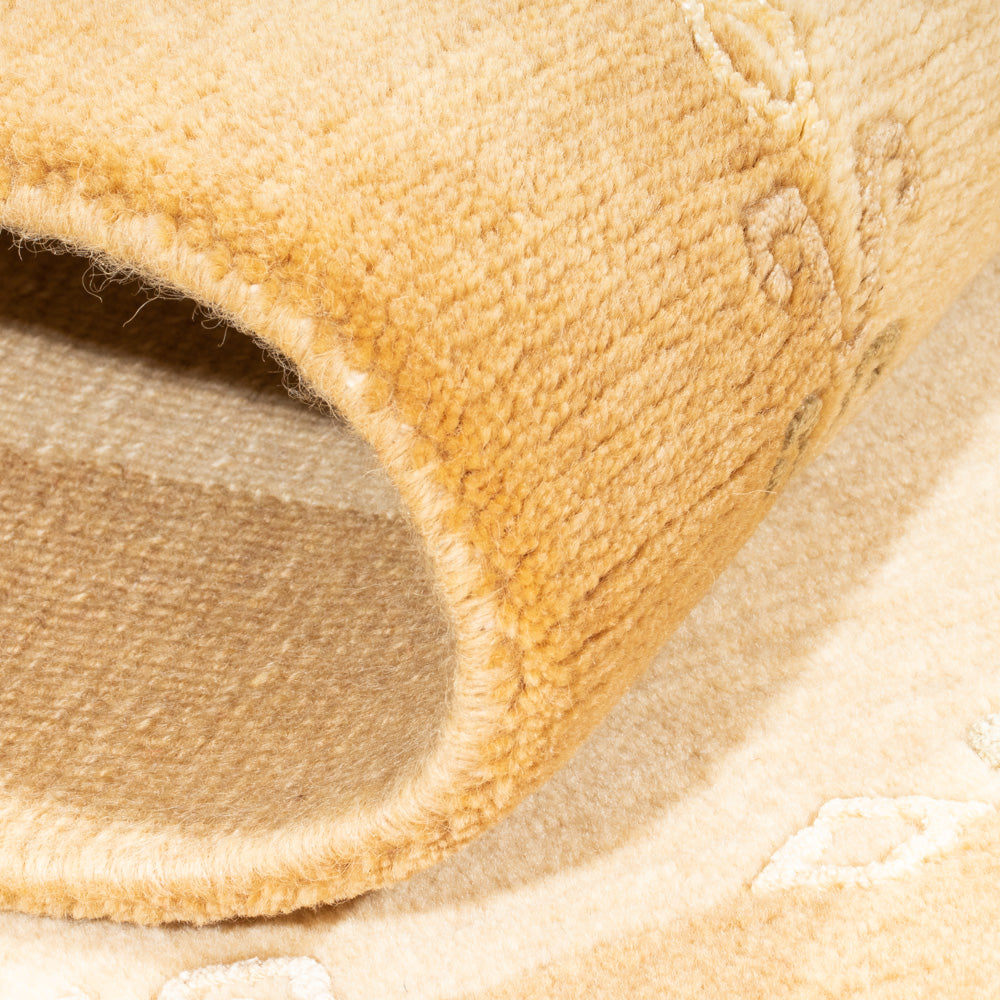 Alfombra de Nepal - Real - 140 x 70 cm - beige