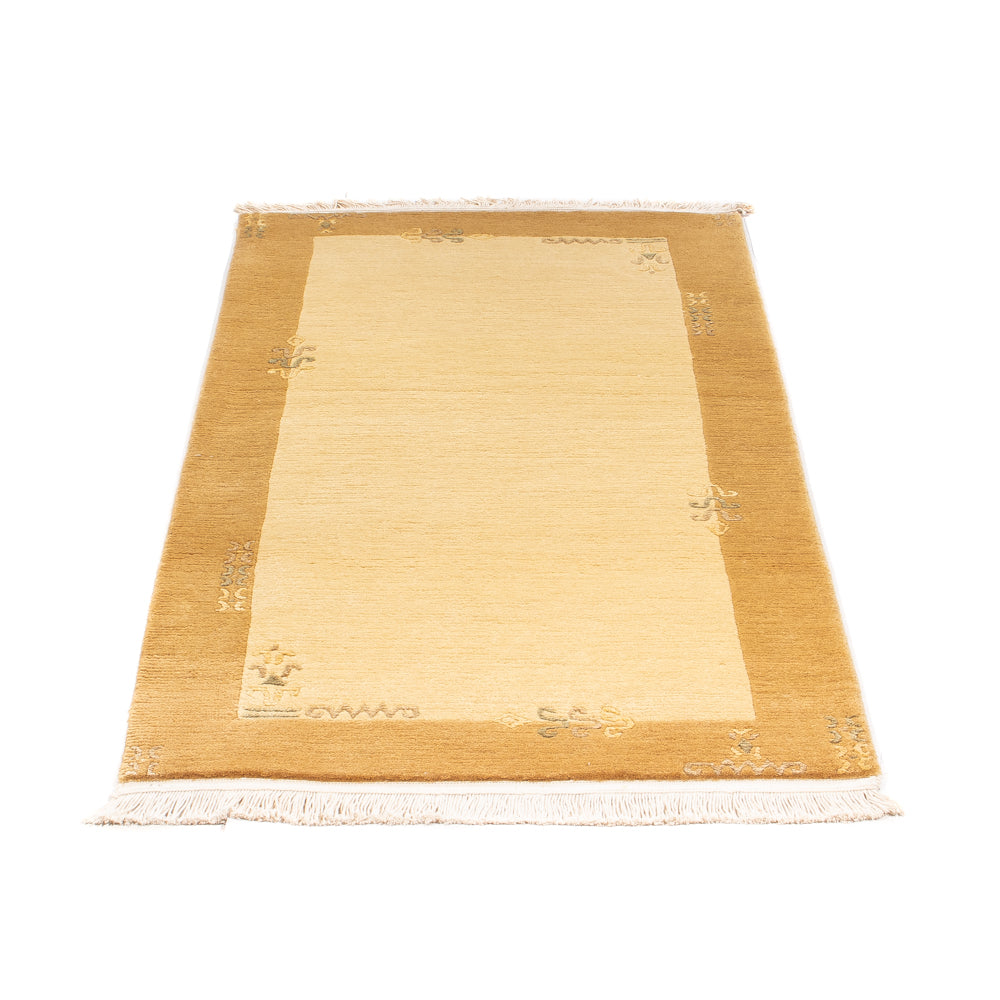 Alfombra de Nepal - Real - 140 x 70 cm - beige