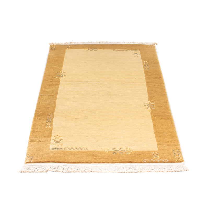 Alfombra de Nepal - Real - 140 x 70 cm - beige