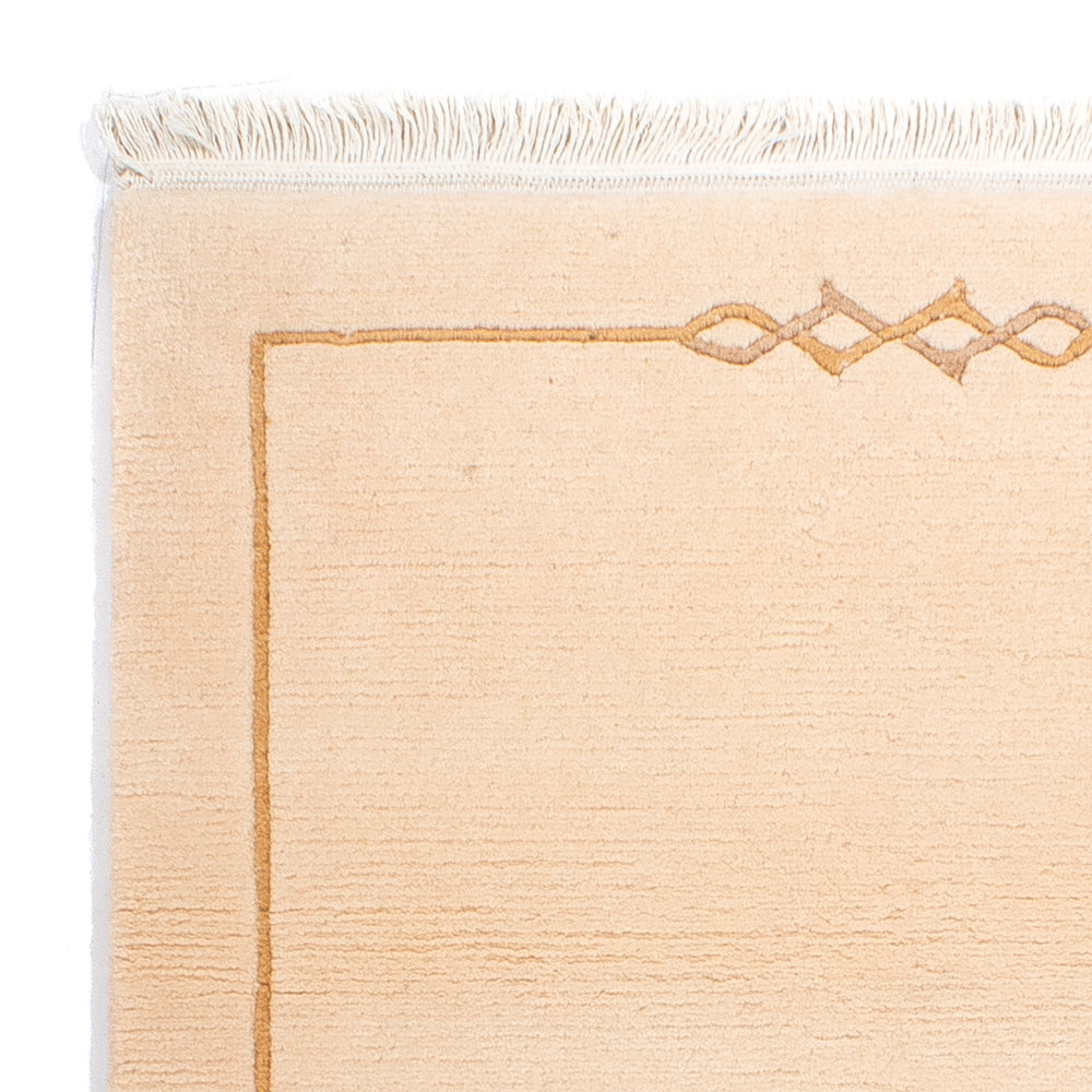 Alfombra de Nepal - Real - 141 x 72 cm - beige
