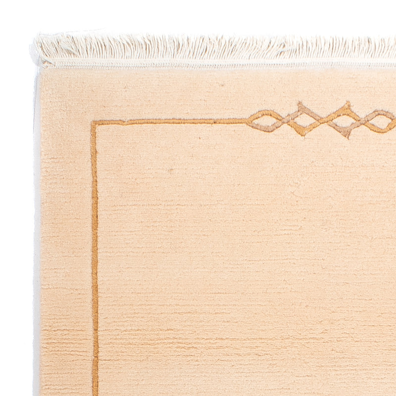 Alfombra de Nepal - Real - 141 x 72 cm - beige