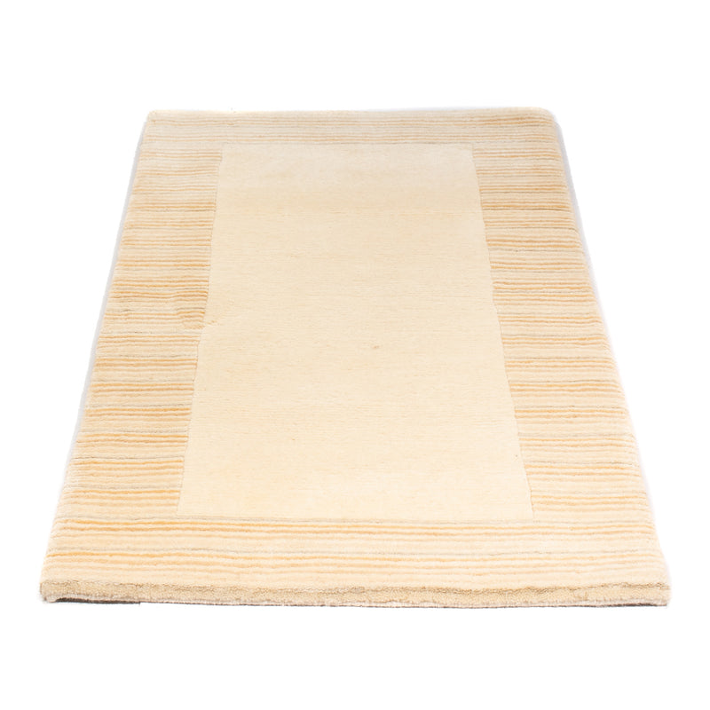 Alfombra de Nepal - Real - 146 x 71 cm - beige