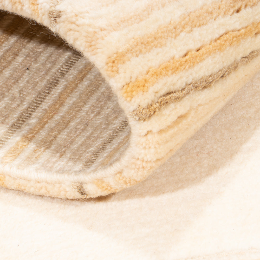 Alfombra de Nepal - Real - 147 x 72 cm - beige