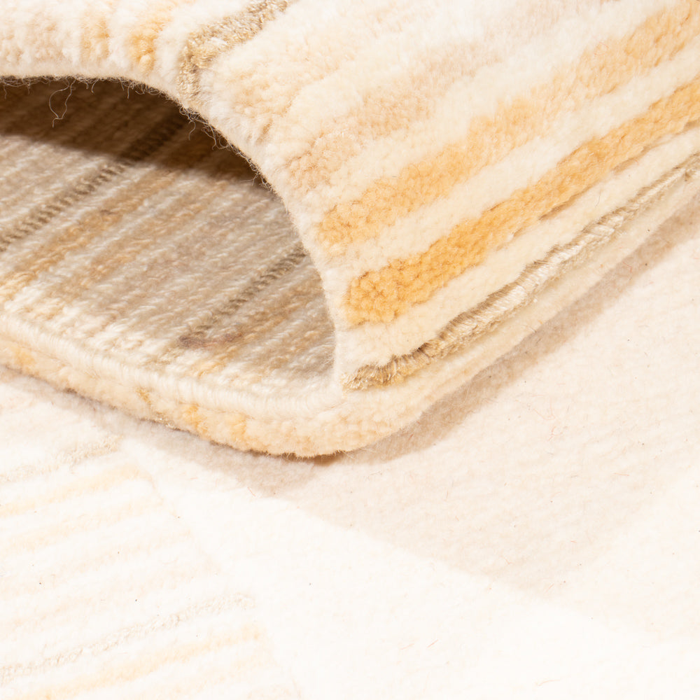 Alfombra de Nepal - Real - 147 x 72 cm - beige