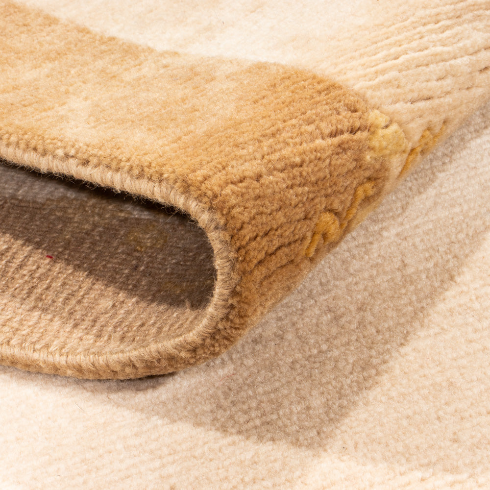 Alfombra de pasillo Alfombra de Nepal - 263 x 70 cm - beige