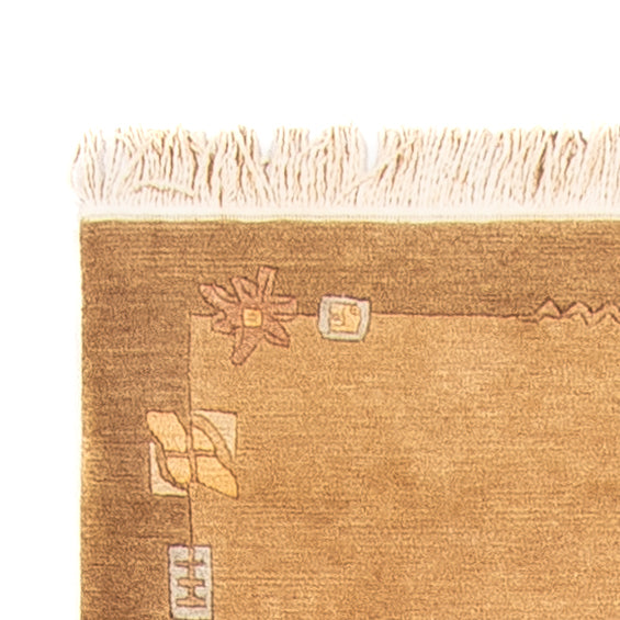 Alfombra de pasillo Alfombra de Nepal - 265 x 72 cm - beige