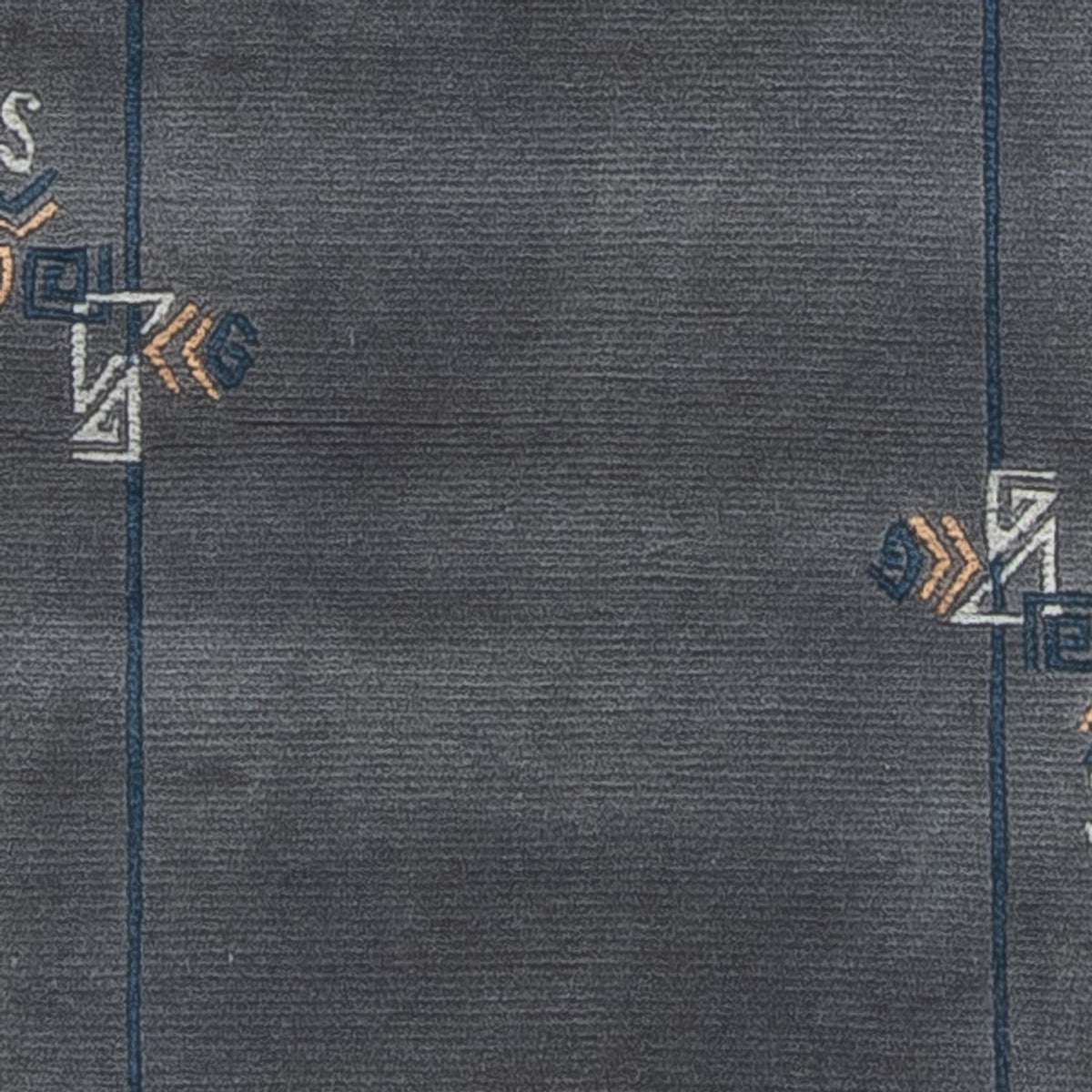 Alfombra de pasillo Alfombra de Nepal - 330 x 71 cm - azul