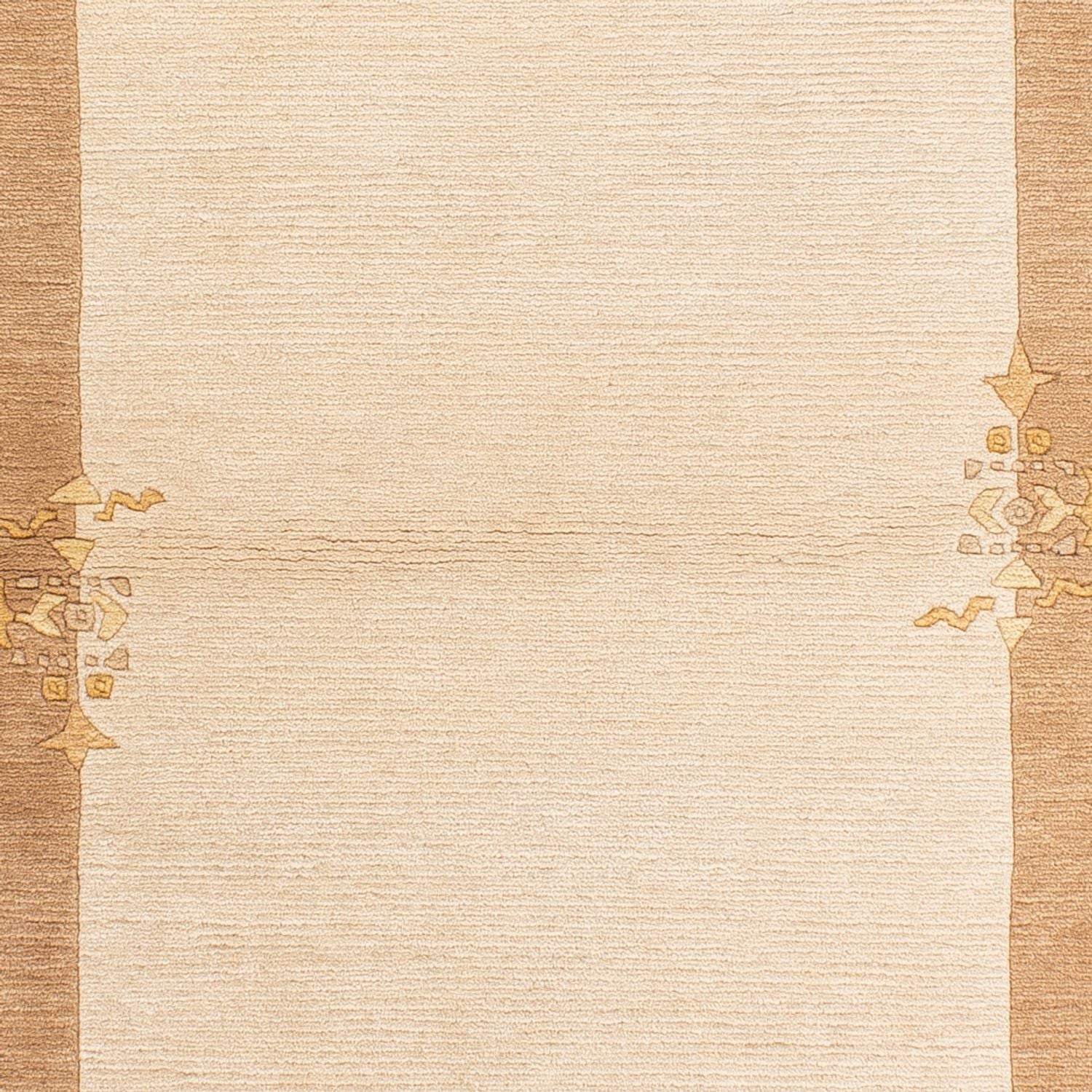 Alfombra de Nepal - Real - 137 x 71 cm - beige